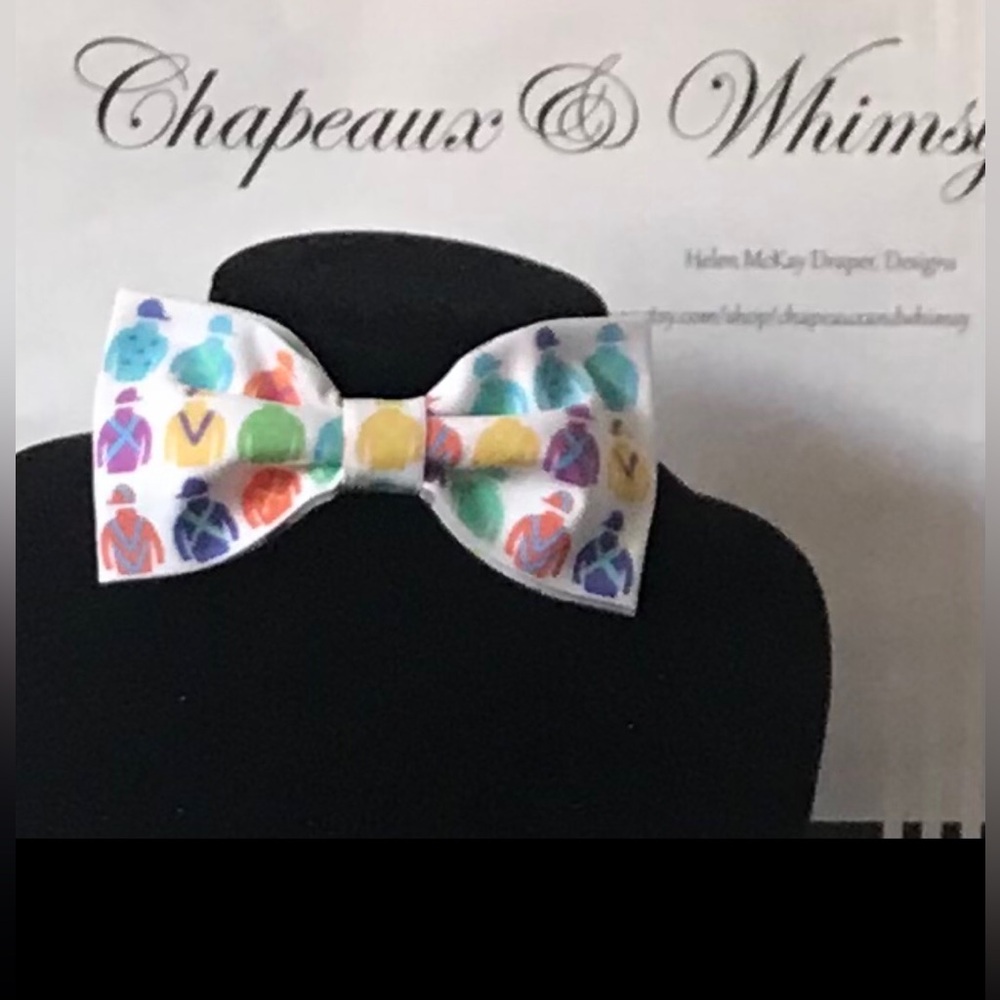 Jockey Silks, Kentucky Derby, Horse Racing Bowtie